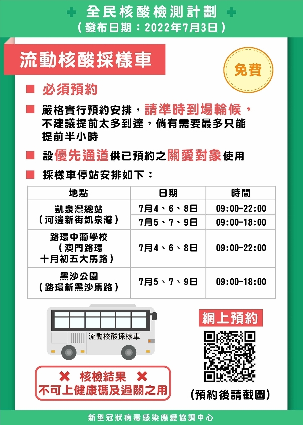 流動核酸採樣車