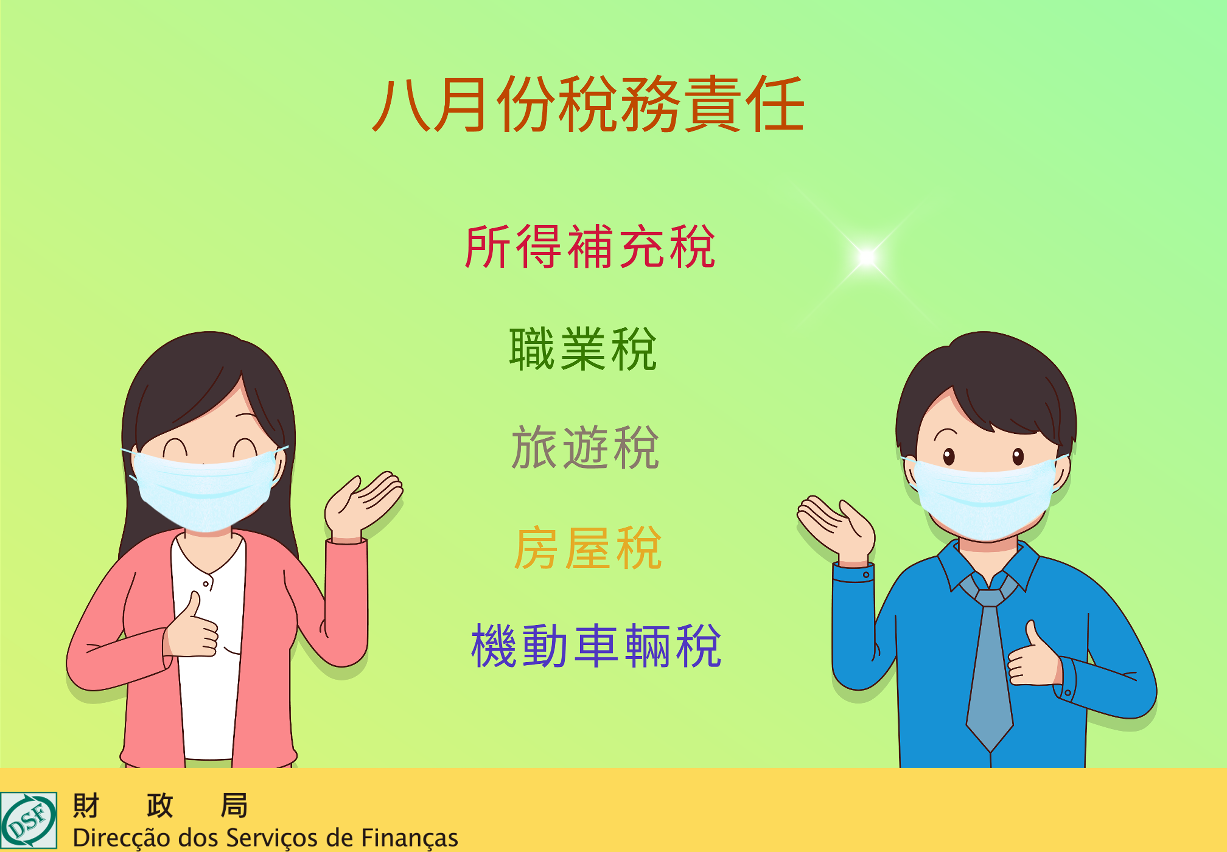 二零二二年八月份之稅務責任