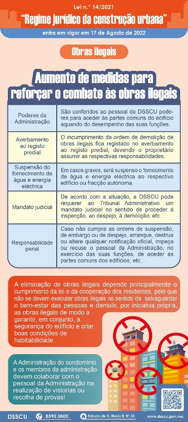(infografia) novas medidas para reforçar o combate às obras ilegais