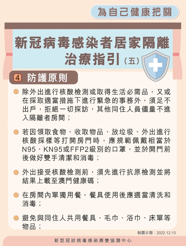 新冠病毒感染者居家隔離治療指引_05