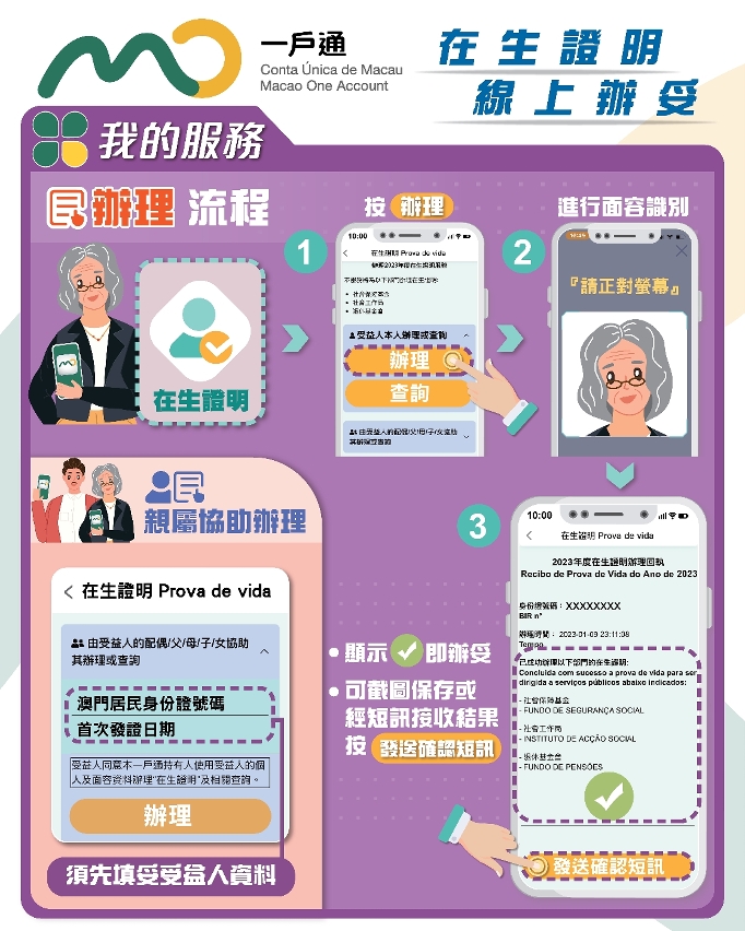 【我的服務】在生證明 線上辦妥