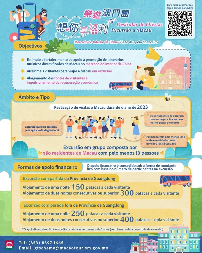 “My Treat for You, Joyful Macao Tour” Subsidy Scheme
