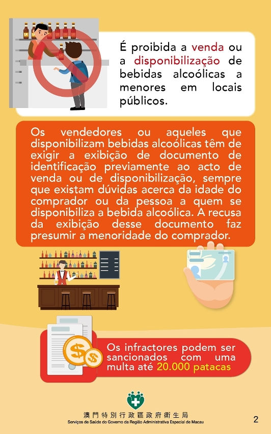 “regime de prevenção e controlo do consumo de bebidas alcoólicas por menores”(versão para o sector)3