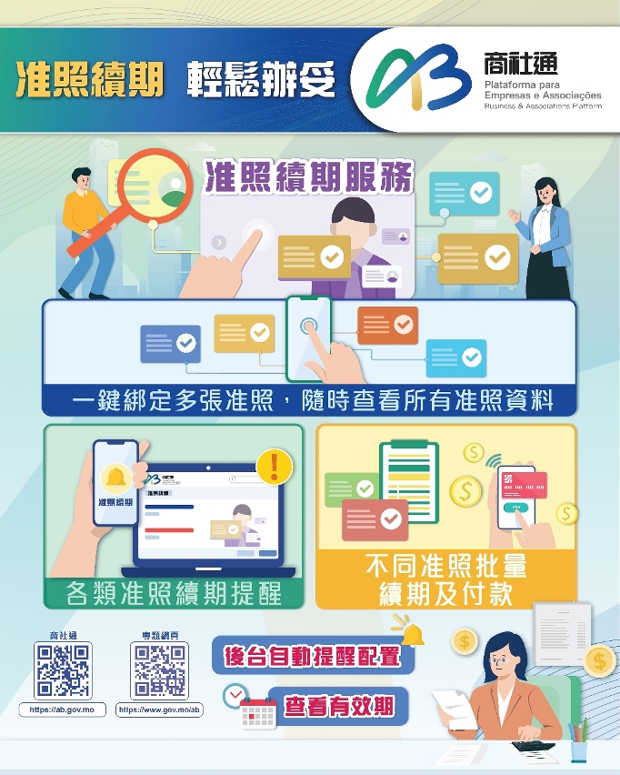 准照續期 輕鬆辦妥