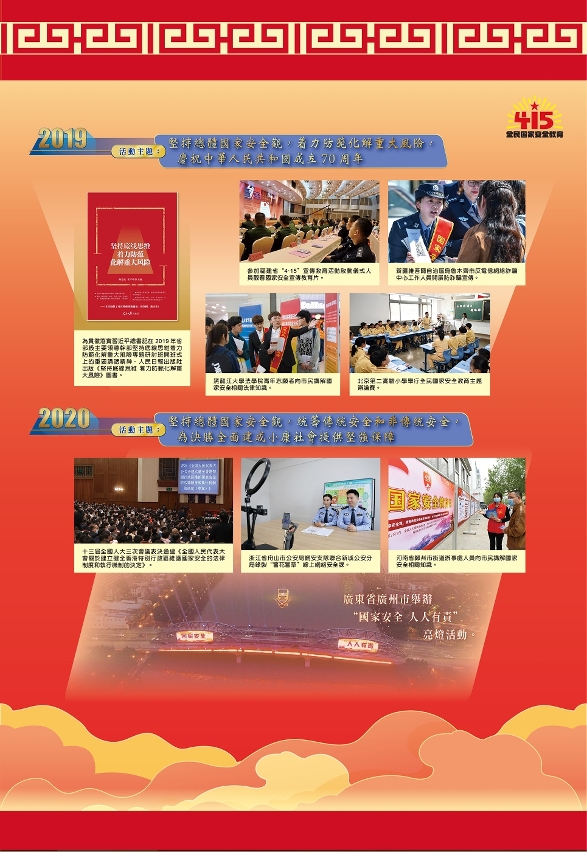 Parte do conteúdo da «Exposição sobre a Educação da Segurança Nacional»