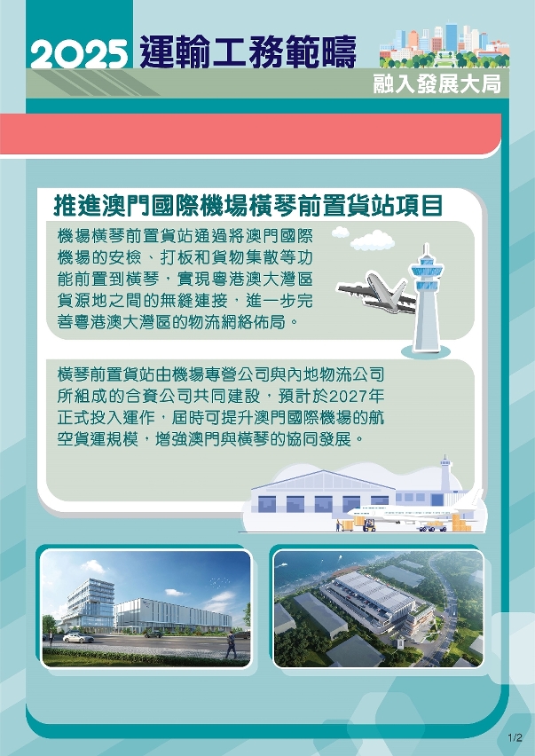 2025年运输工务范畴施政图文包-融入发展大局1