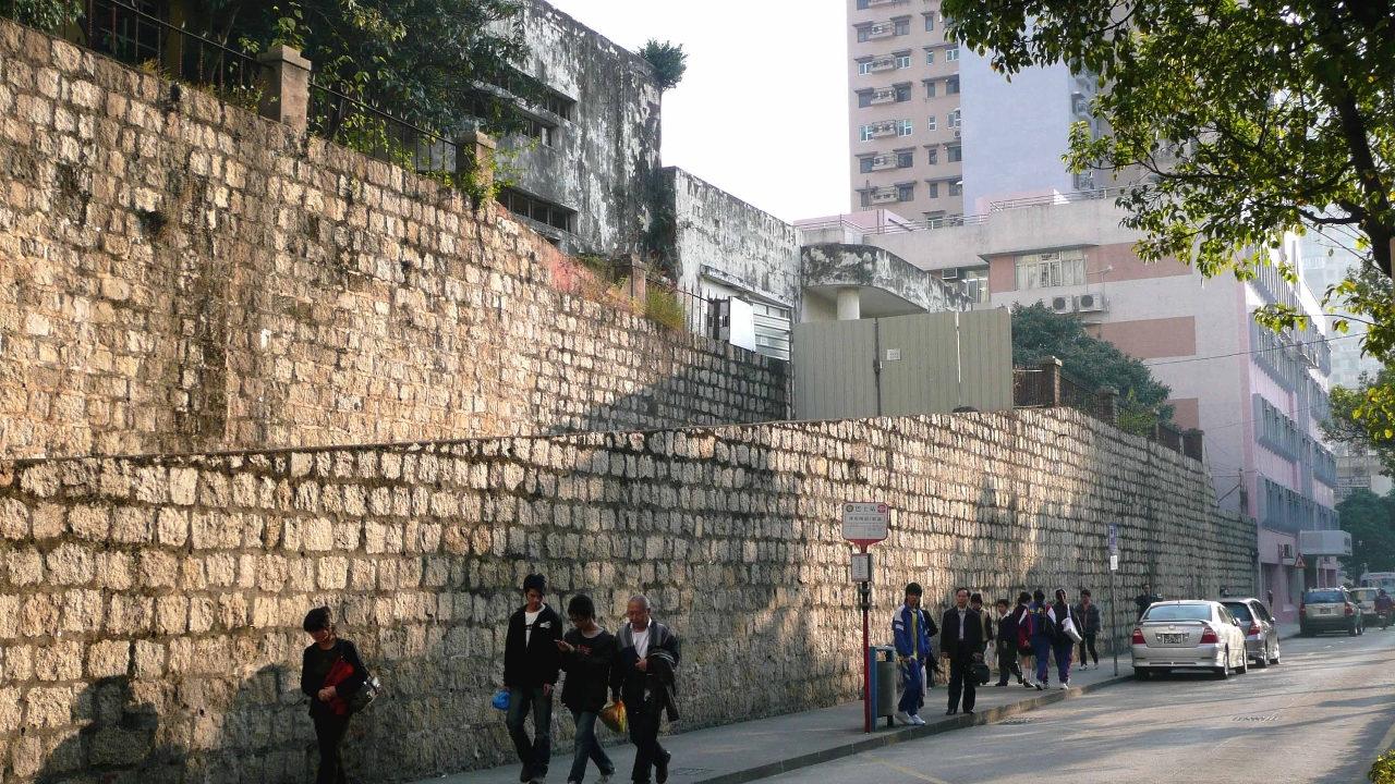 望廈兵營位於俾利喇街近新益花園位置