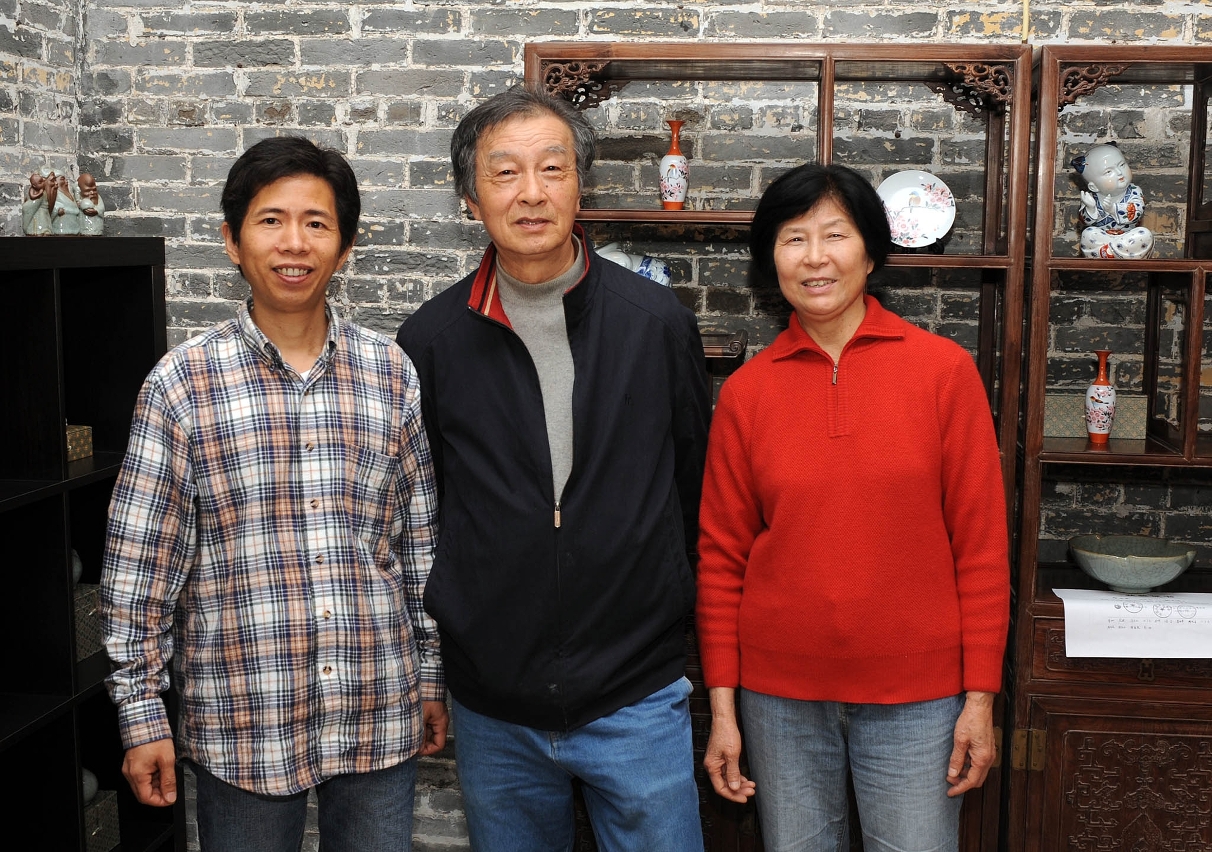 左起金國榮、郭琳山、稽錫貴