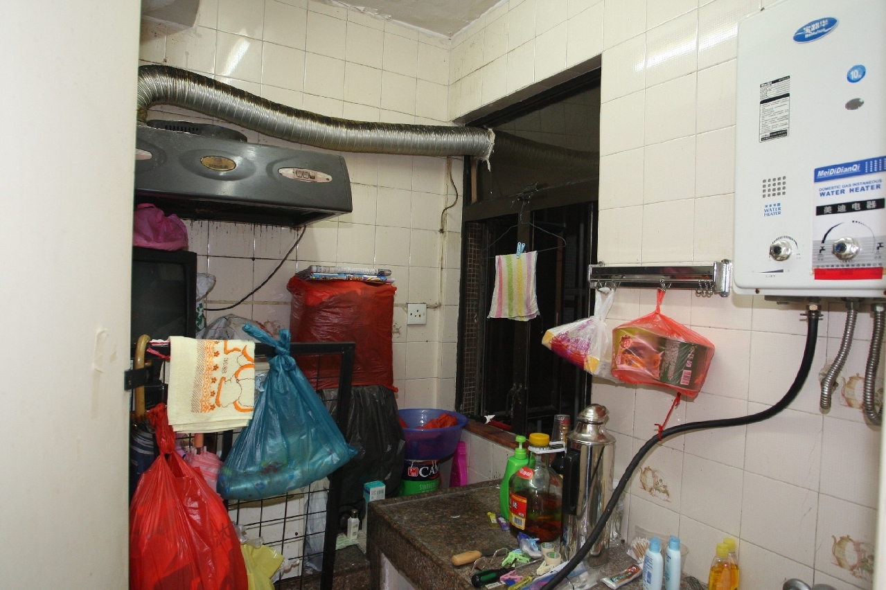 Cozinha de uma das fracções autónomas