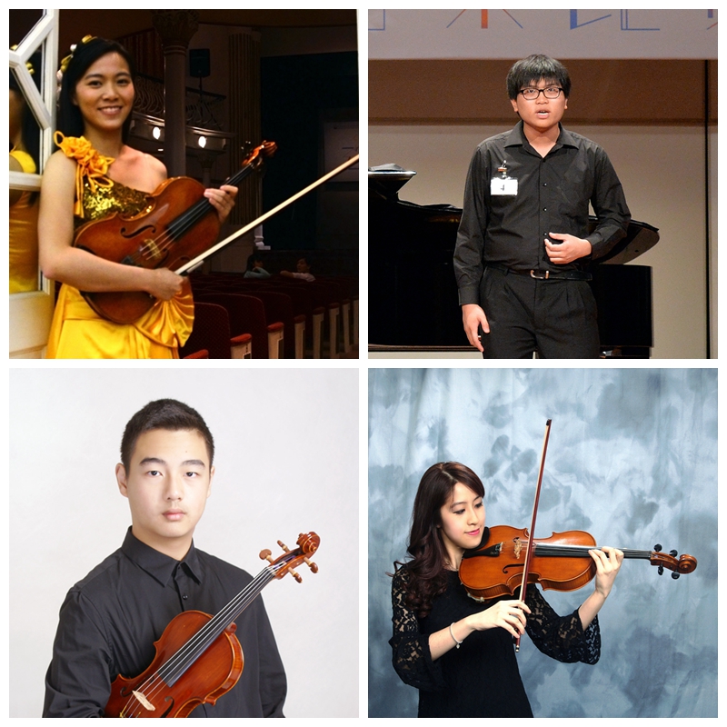 Jovens violinistas e violistas colaboram com a Orquestra de Macau no Concerto “Artes Florescentes”
