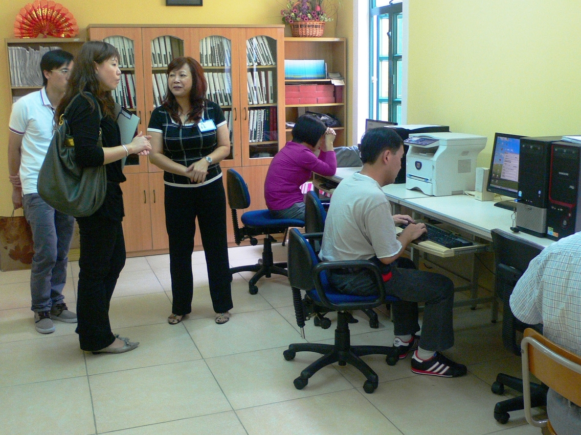 Visita da DASL ao “Centro de Reabilitação de Cegos de Macau”