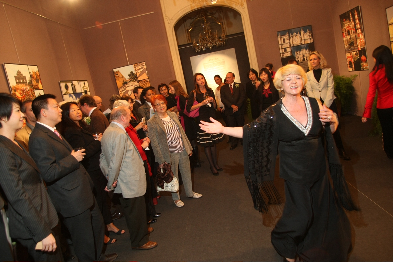 A FADO performance during the World Heritage Exhibition