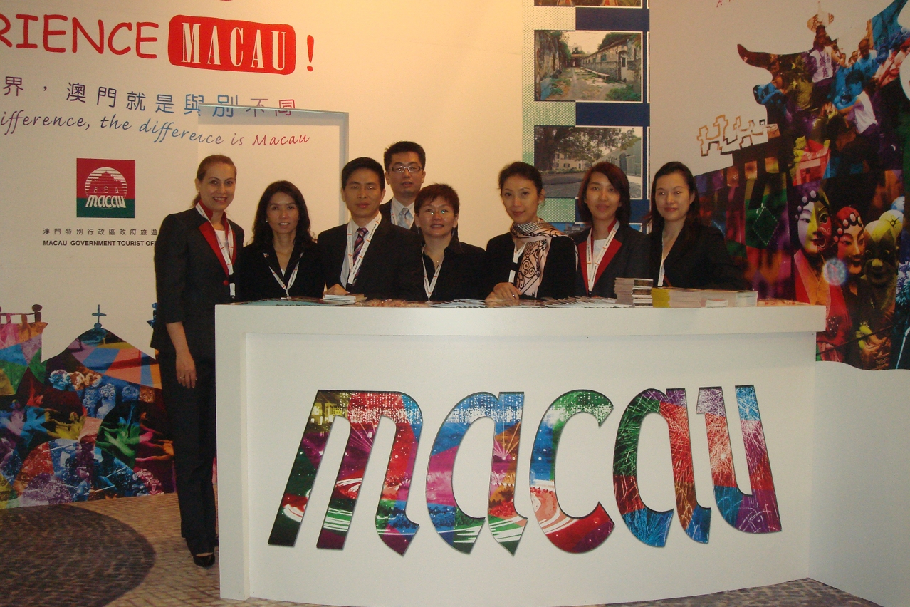 MGTO and the Macau tourism industry representatives promote Macau at the "Arabian Travel Market 2008"