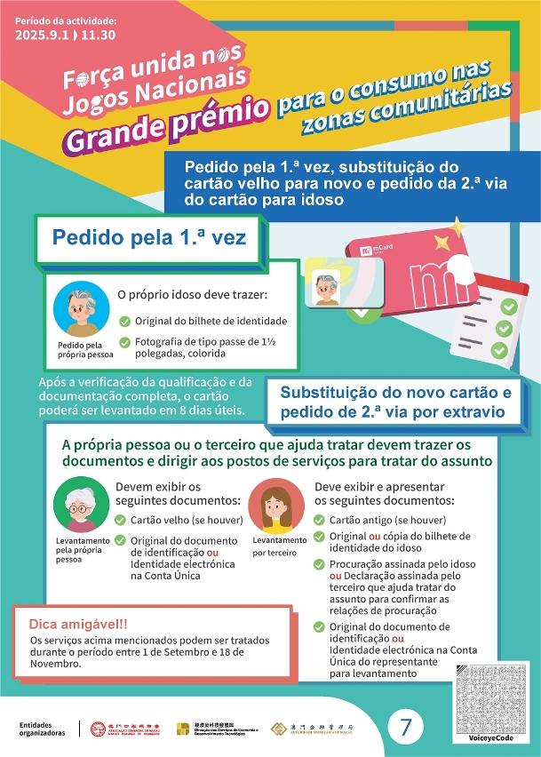 Infografia da actividade “Força dos Jogos Nacionais - Grande prémio para o consumo nas zonas comunitárias”7