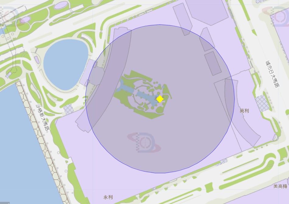 3. 永利澳門附近風險區域100米半徑範圍