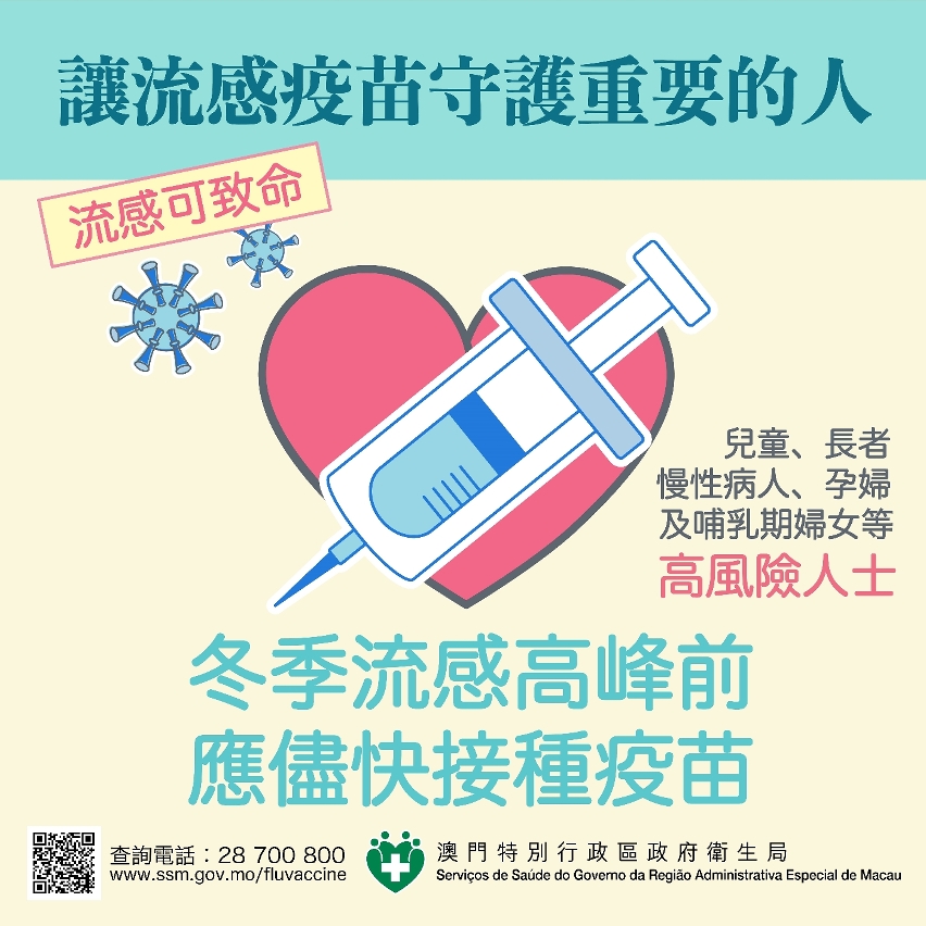 让流感疫苗守护重要的人