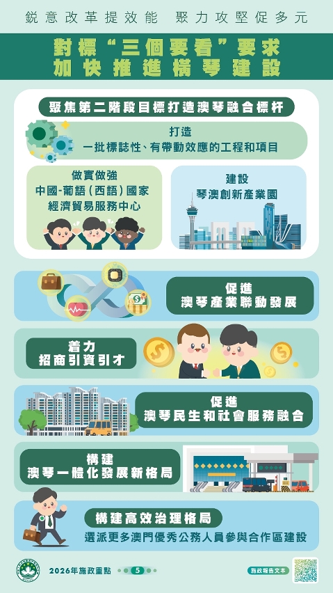 (四) 对标“三个要看”要求，加快推进横琴建设