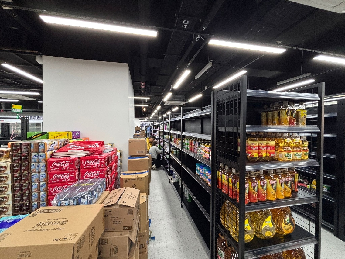 A區內超級市場將陸續增加貨品種類