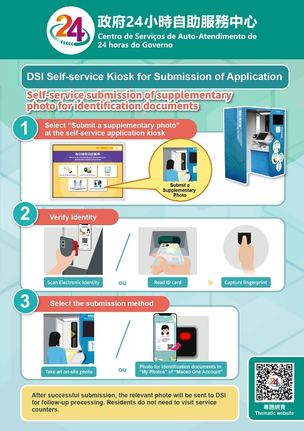 DSI introduced self-service for submitting supplementary photo for identification documents