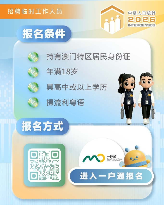 2026中期人口统计招聘临时工作人员