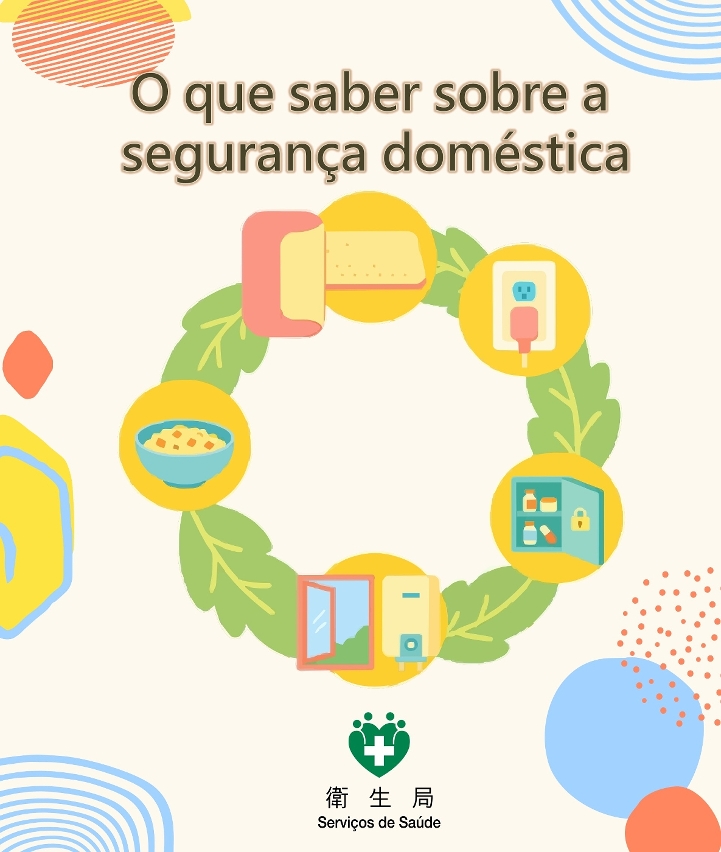 Infografias de “conhecimentos sobre segurança doméstica”