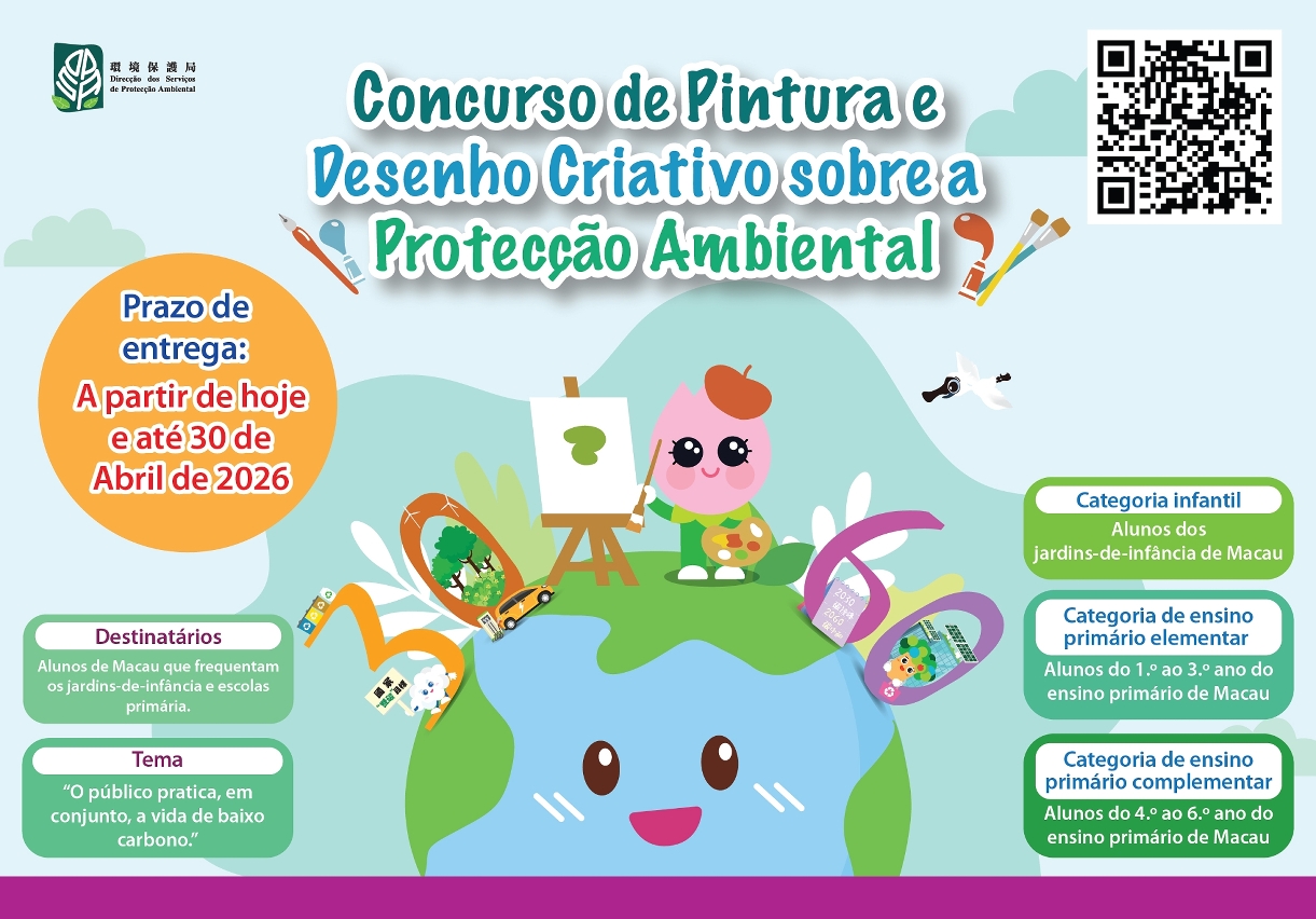 concurso de pintura e desenho criativo sobre a protecção ambiental 2026
