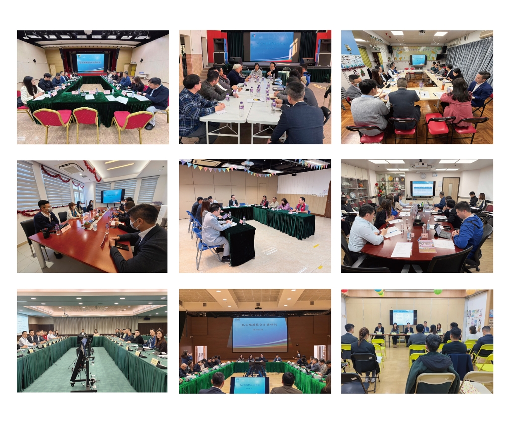 Figura 6: O Governo da RAEM comunicou antecipadamente com as escolas, os jardins de infância, o Conselho Consultivo de Serviços Comunitários das Ilhas, o Conselho Consultivo do Trânsito, as associações comunitárias e associações de moradores para auscultar as opiniões