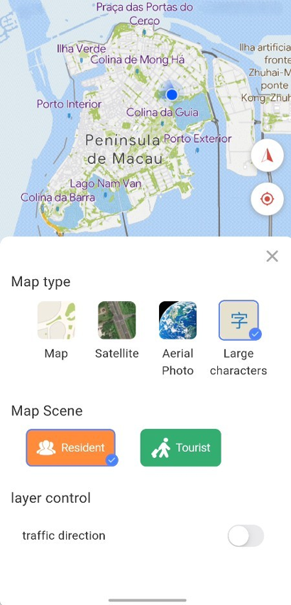 addition of resident and tourist scenarios