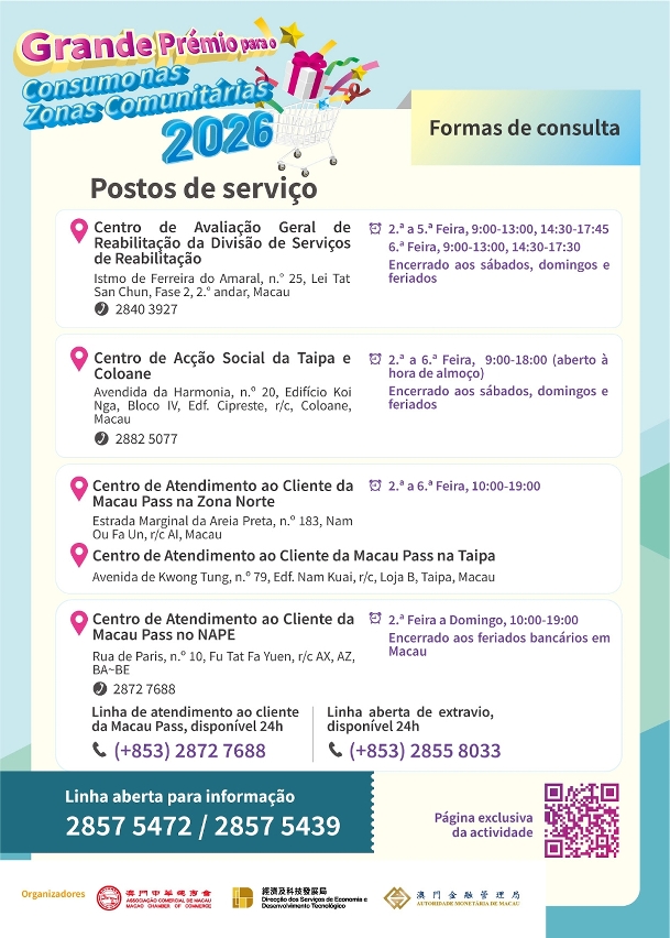 Postos de serviços para o pedido de primeira emissão, substituição e emissão de segunda via do Cartão para Idosos e do Cartão para Deficientes