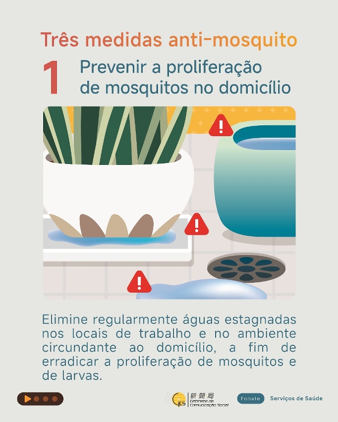 Prevenir a proliferação de mosquitos no domicílio