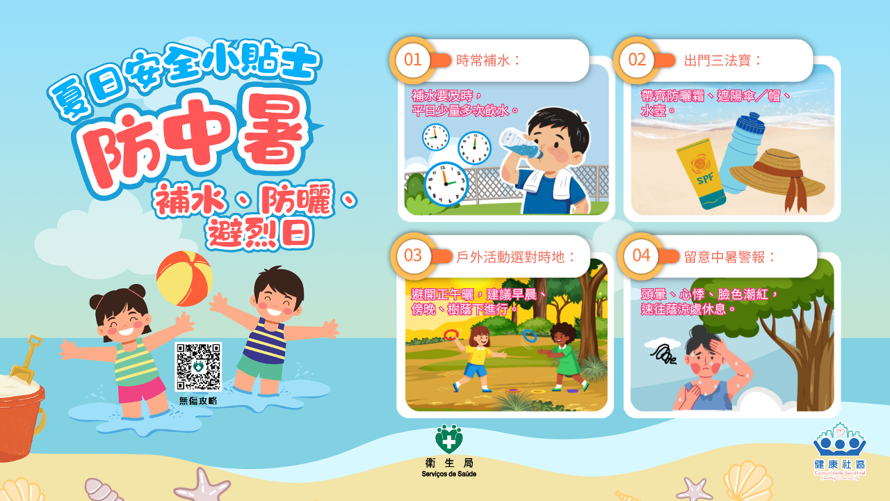 夏日安全小贴士：预防中暑