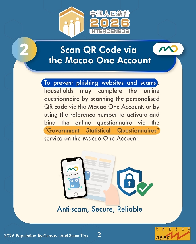 2026 Population by-Census – Anti-Scam Tips