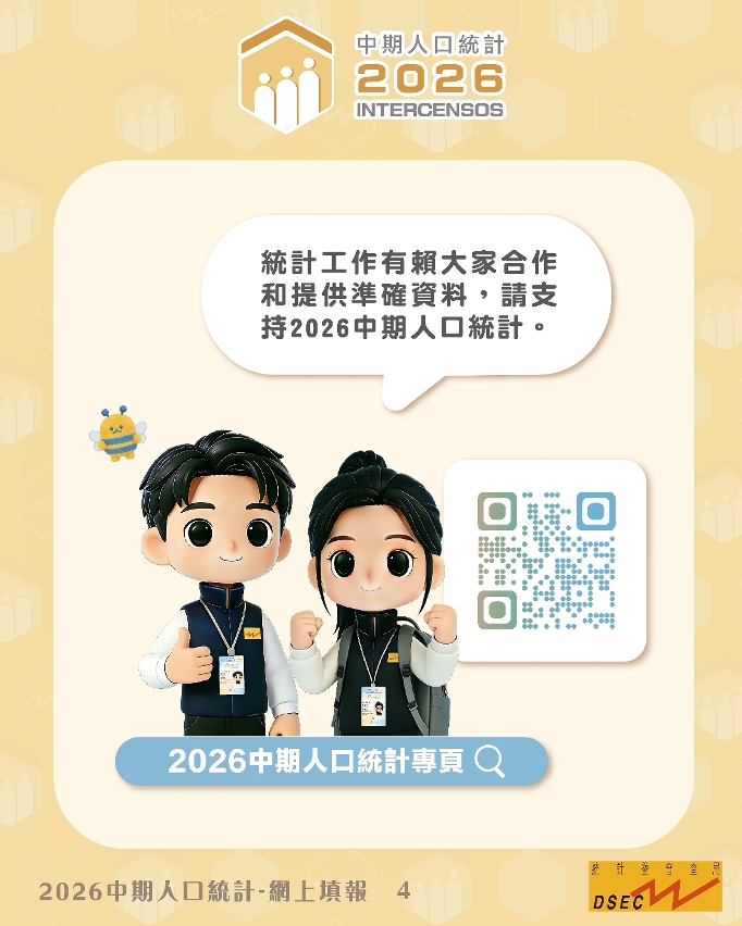 2026中期人口統計 - 網上填報流程篇