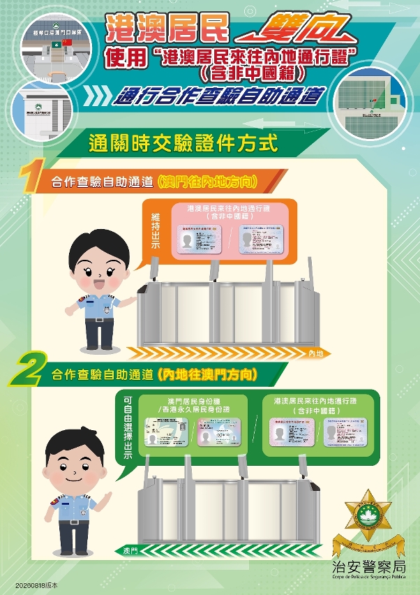 3---澳門居民雙向使用回鄉證通關便利措施圖文包