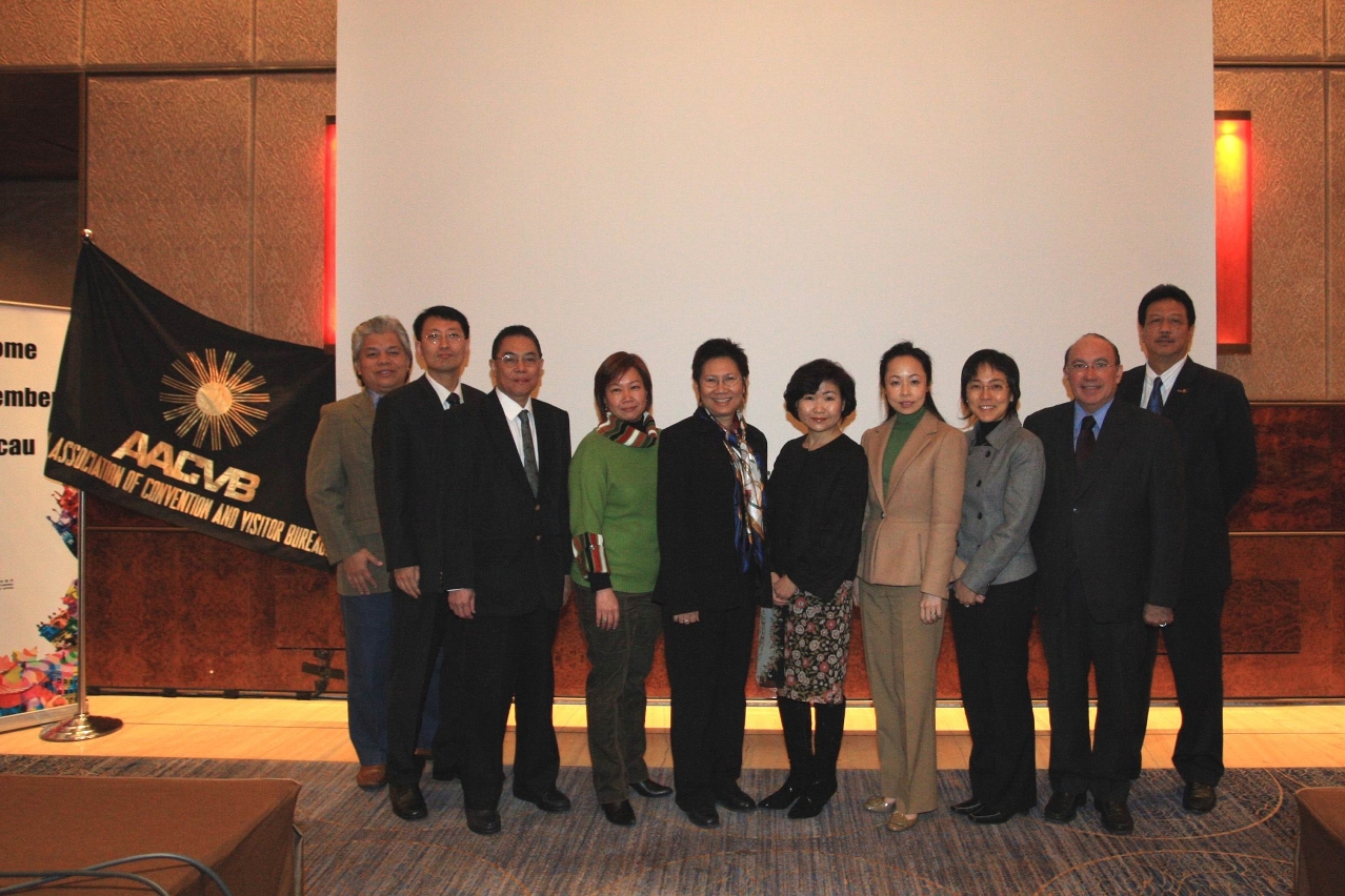 Direcção da Associação Asiática de Bureaus de Convenções reúne em Macau