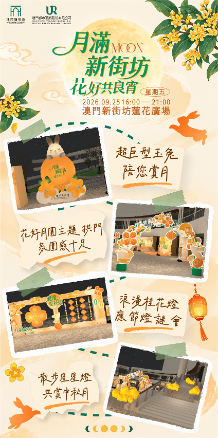 应节灯饰装置进驻新街坊 打造赏灯园游会(示意图)