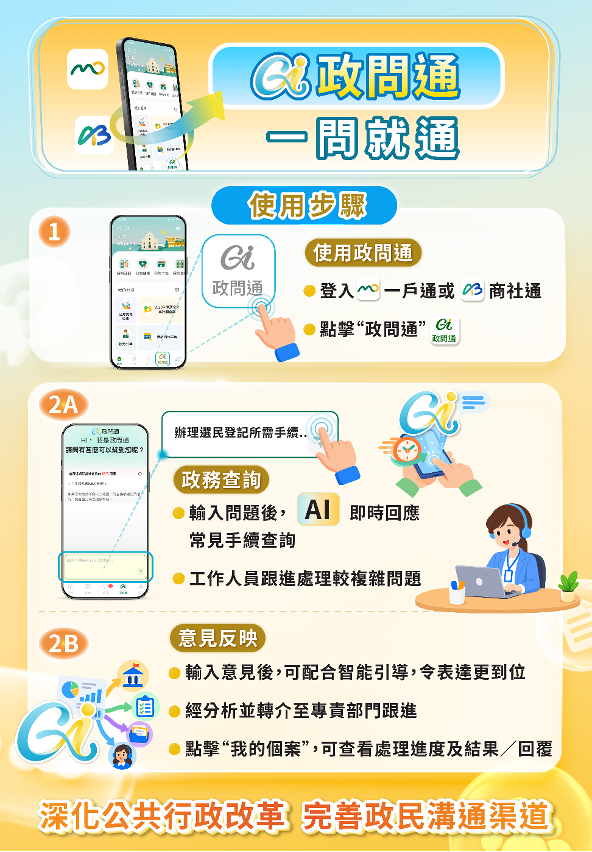 【政问通】一问就通